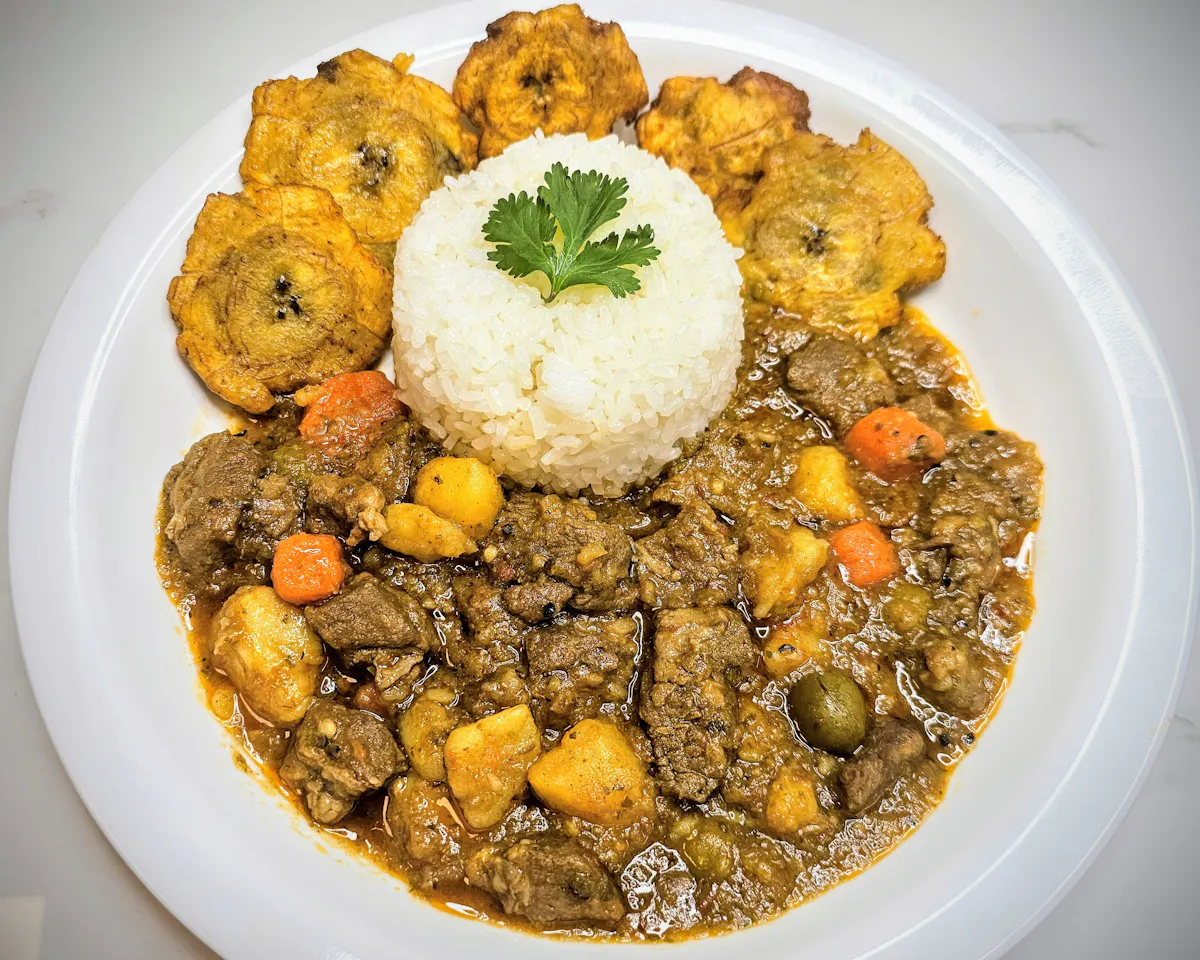 a plate of food